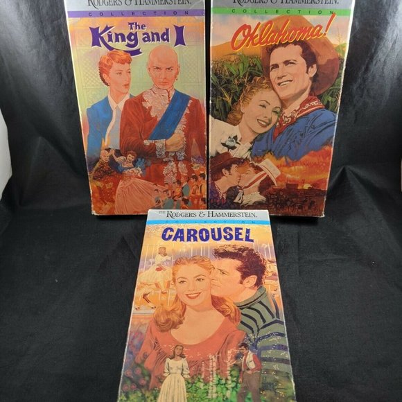 Other | Rogers And Hammerstein Vhs Set Carousel Oklahoma | Poshmark